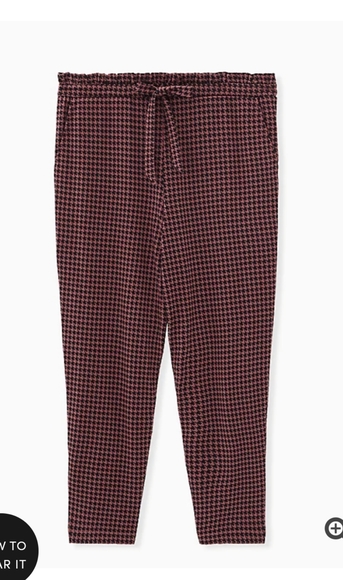 NWT! Plaid Pull-on Pants - Picture 1 of 5